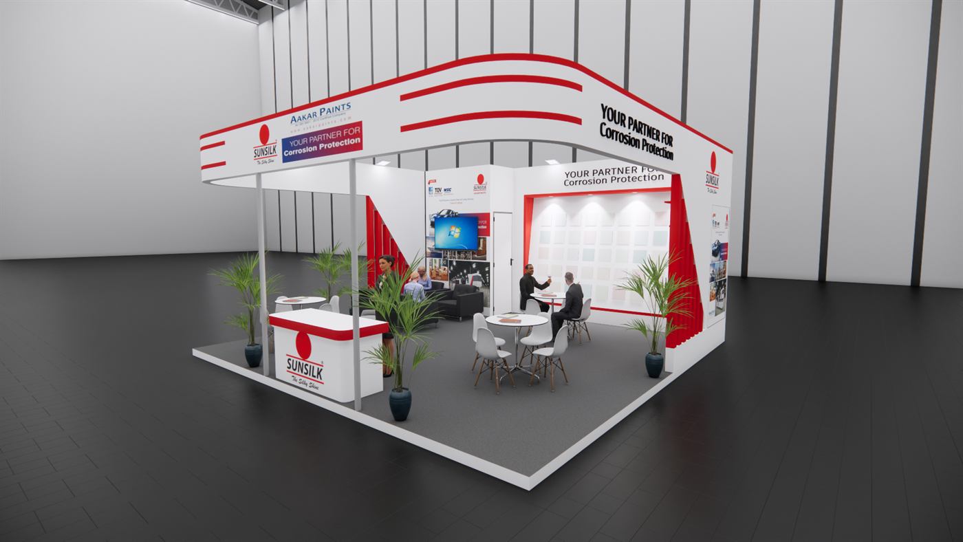 Exhibition concept, Stall 1, image 2 of 4