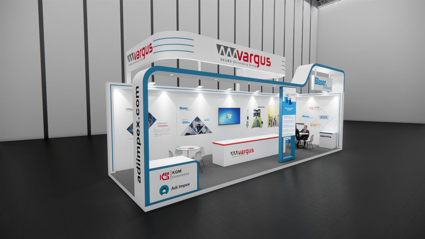 Exhibition concept, Stall 2, image 2 of 3